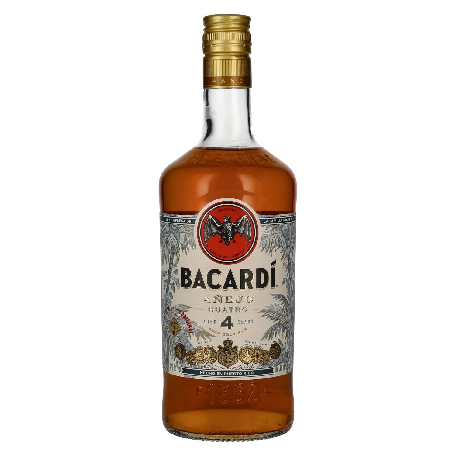 Bacardi Anejo Cuatro 40% 0.7L