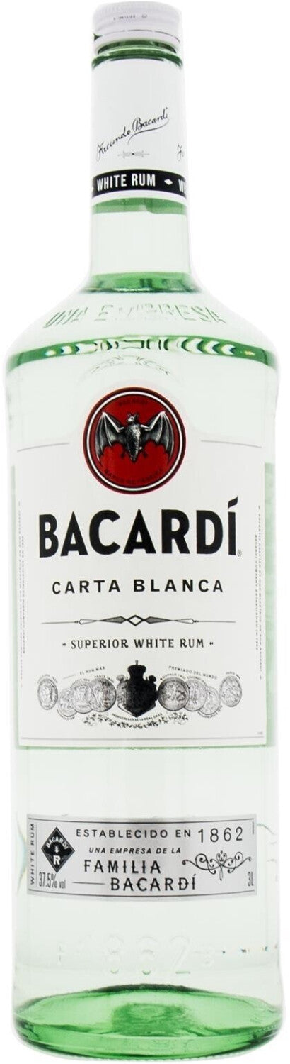 Bacardi Carta Blanca 37.5% 3L