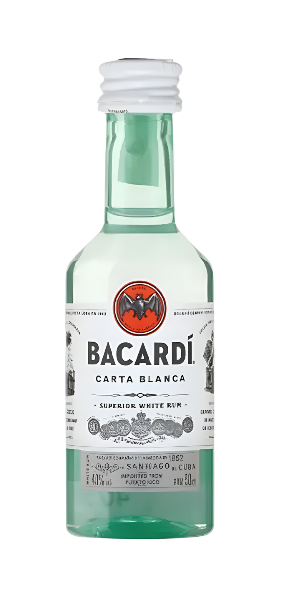 Bacardi Carta Blanca 40% 0.05L PET