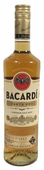 Bacardi Carta Oro 37.5% 1L