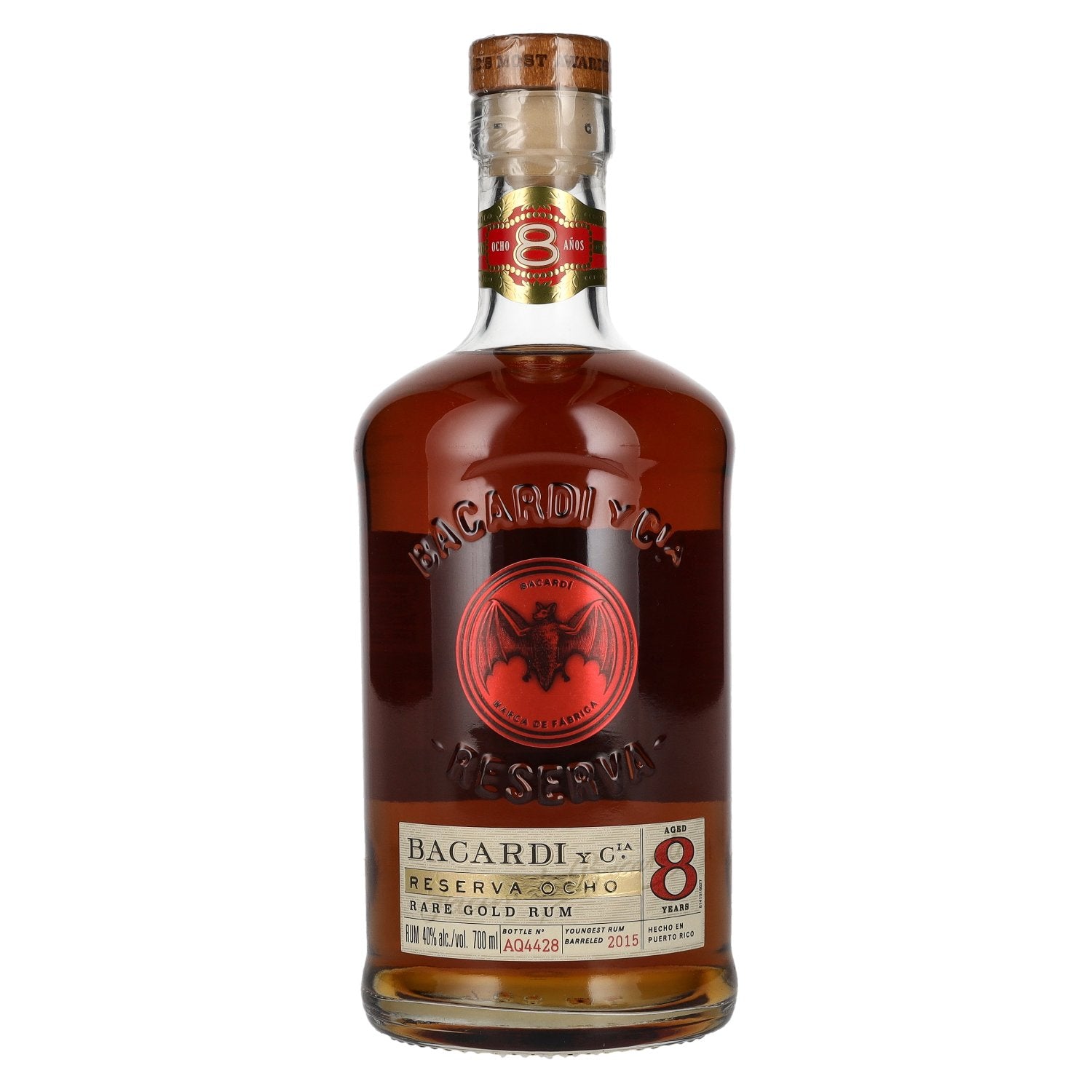 Bacardi Reserva Ocho 40% 0.7L