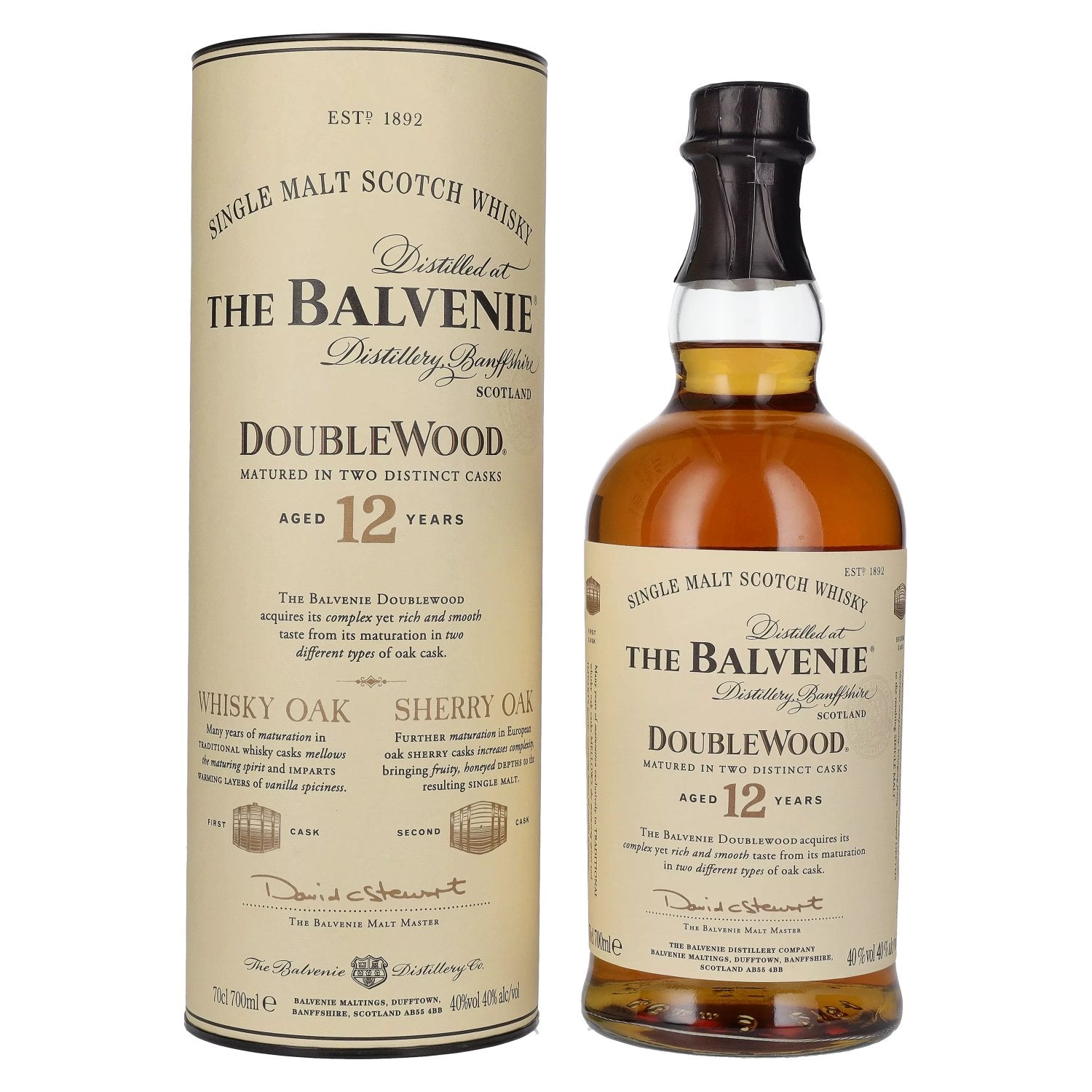 Balvenie DoubleWood 12Y 40% 0.7L GB