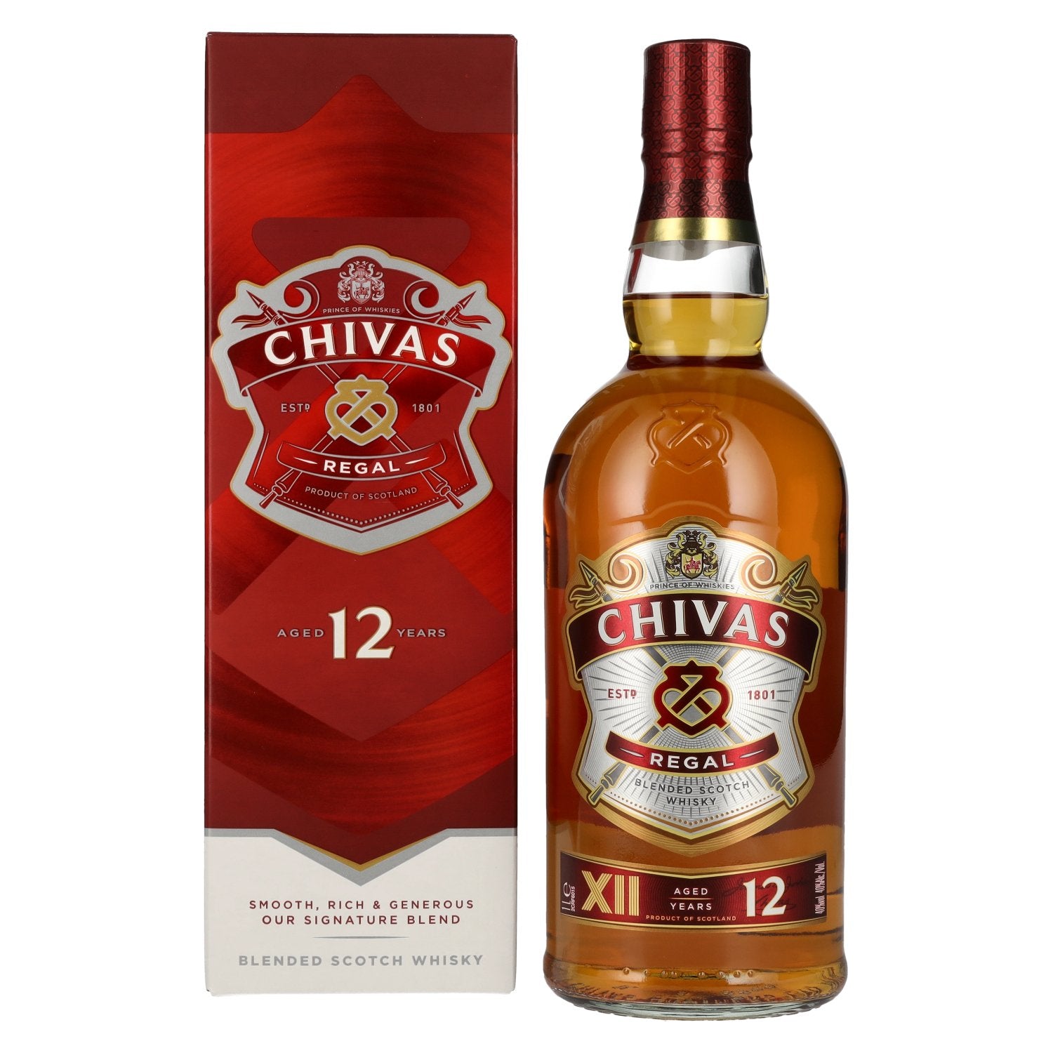 Chivas Regal 12Y 40% 1L GB