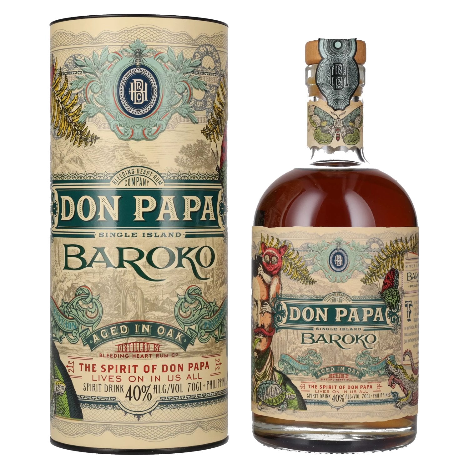 Don Papa Baroko 40% 0.7L GB
