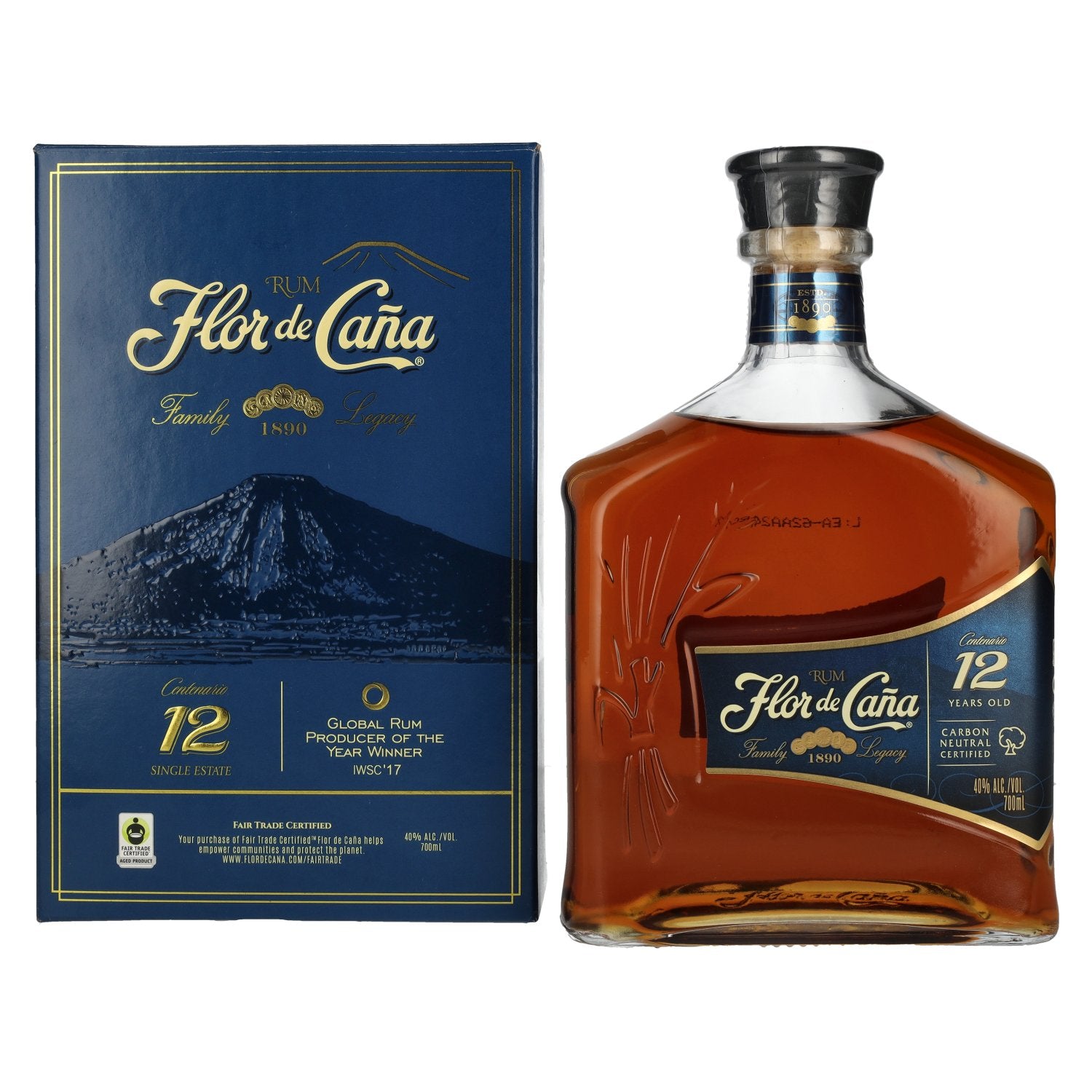 Flor de Cana 12Y 40% 0.7L GB