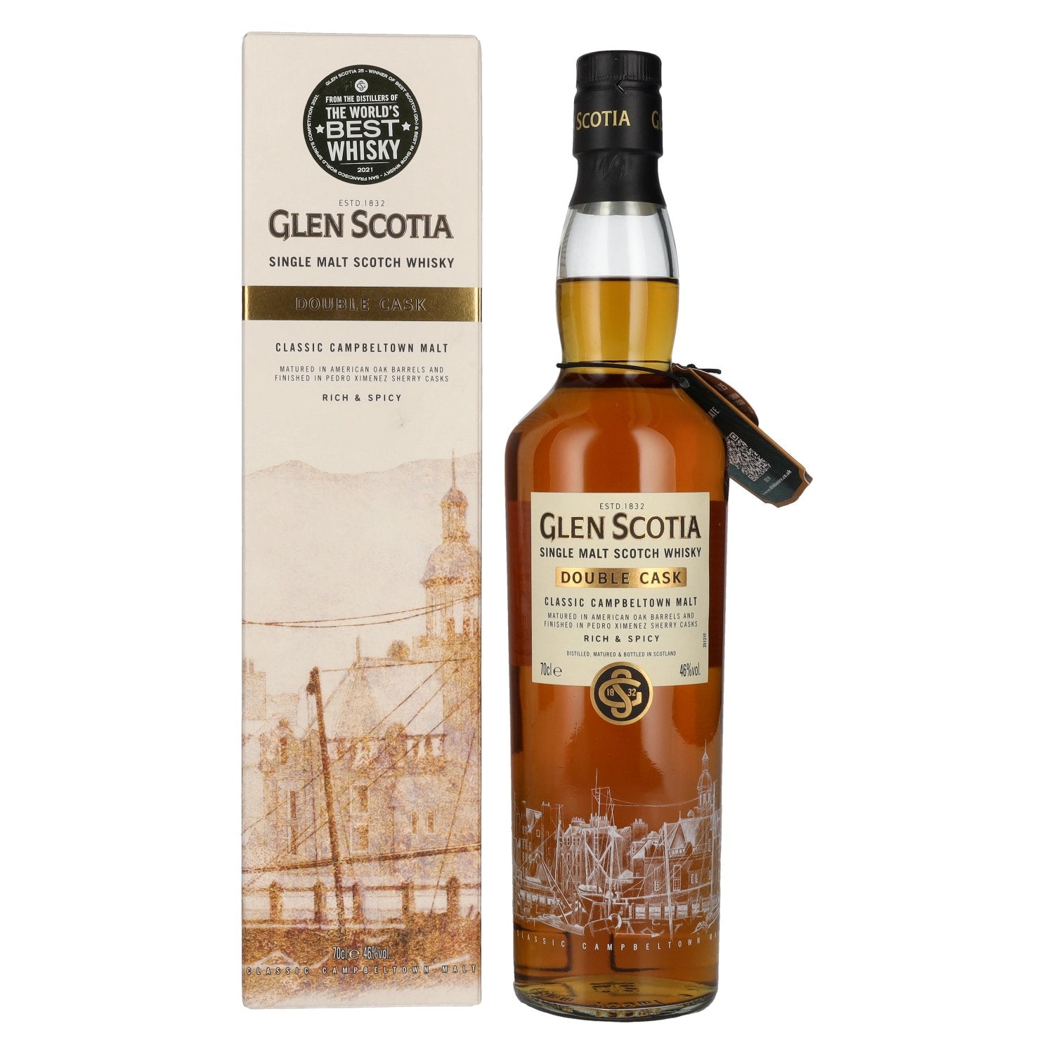 Glen Scotia Double Cask 46% 0.7L GB