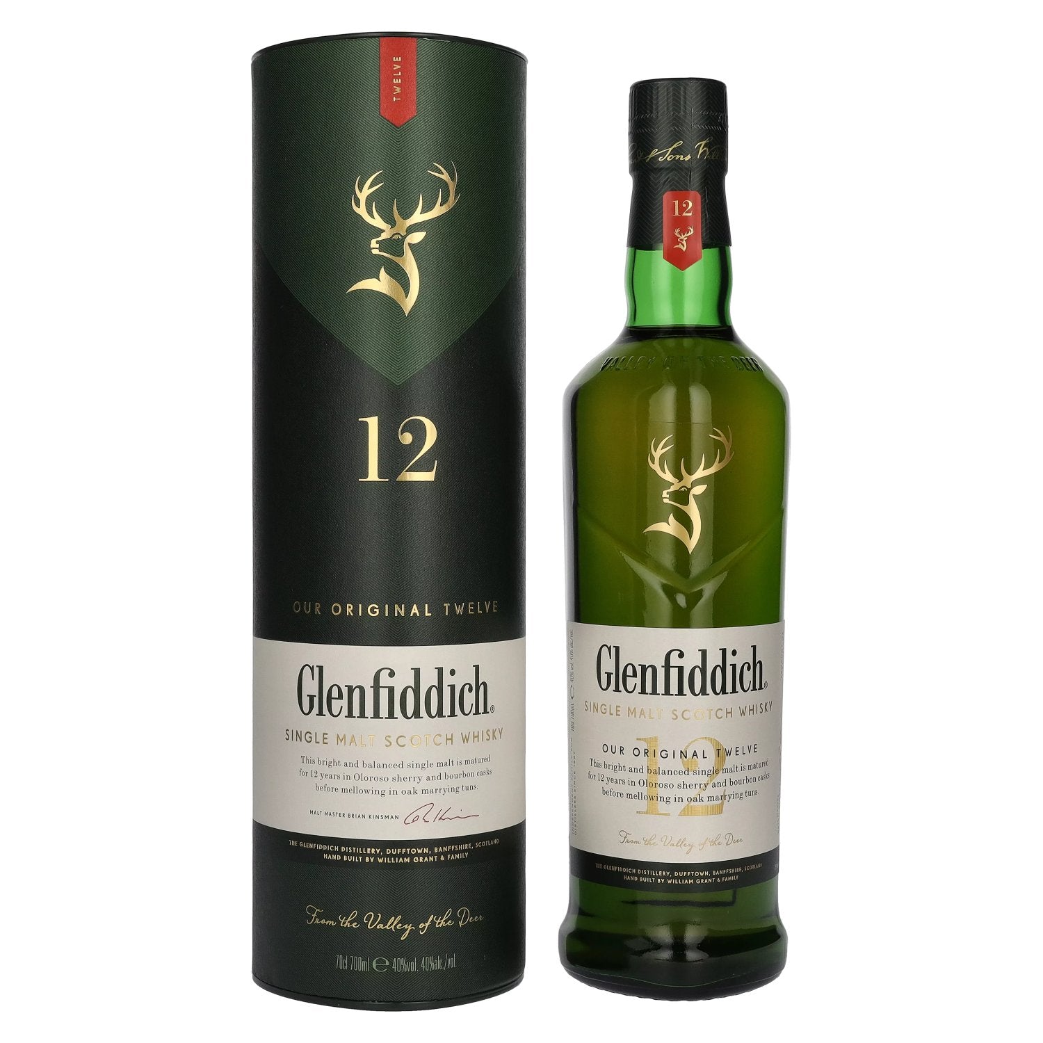 Glenfiddich 12Y 40% 0.7L GB