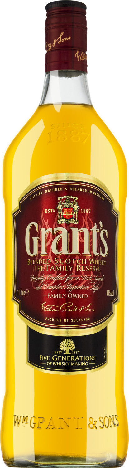 Grant's Triple Wood 40% 1L