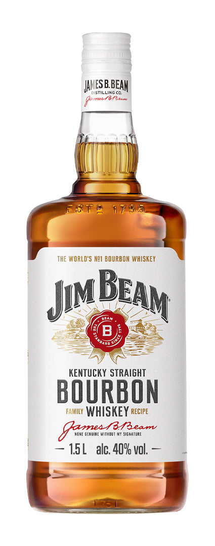 Jim Beam White Label 40% 1.5L