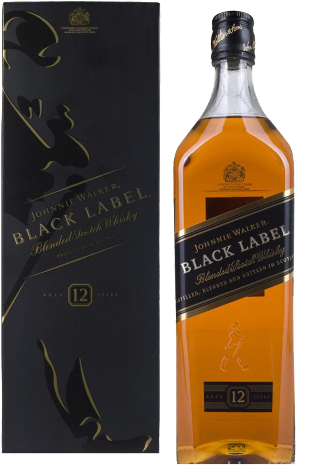 Johnnie Walker Black Label 12Y 40% 1L GB