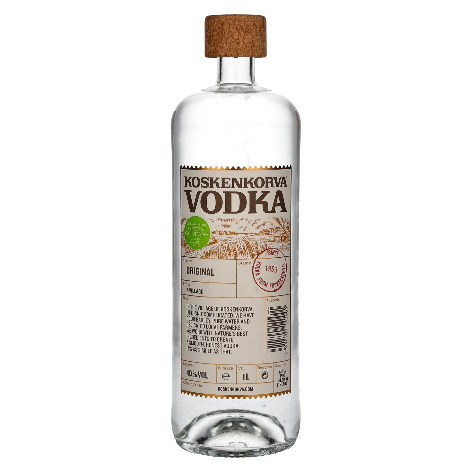 Koskenkorva 40% 1L