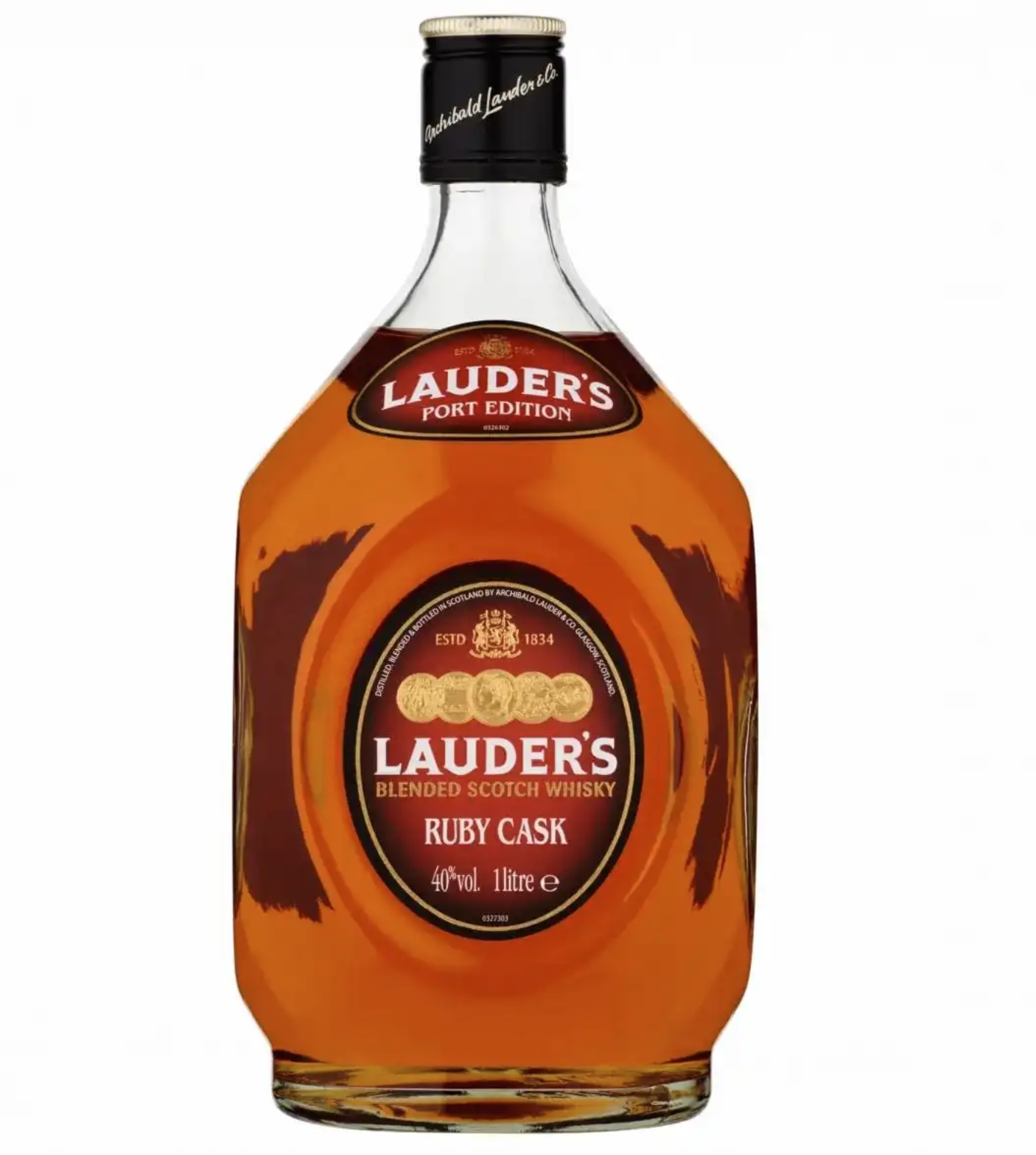 Lauders Ruby Port Cask 40% 1L