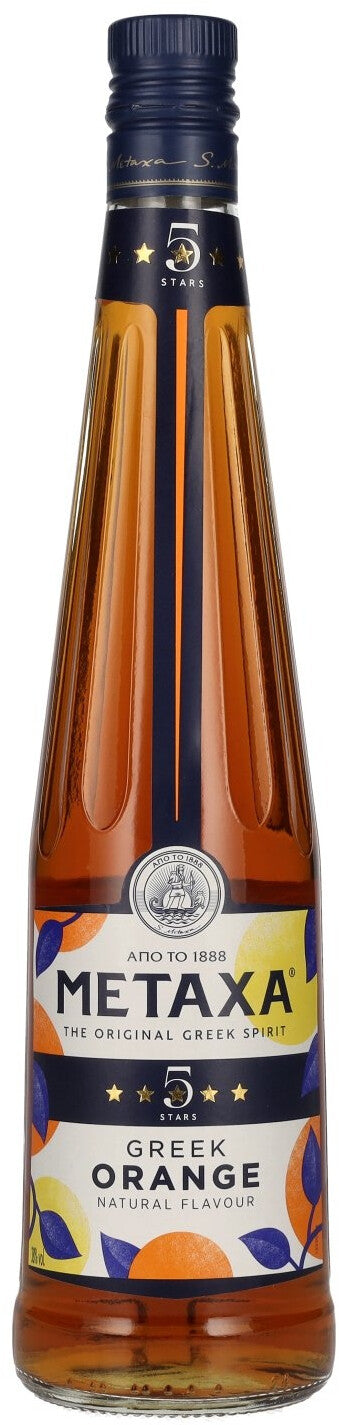 Metaxa 5 Stars Greek Orange 38% 0.7L