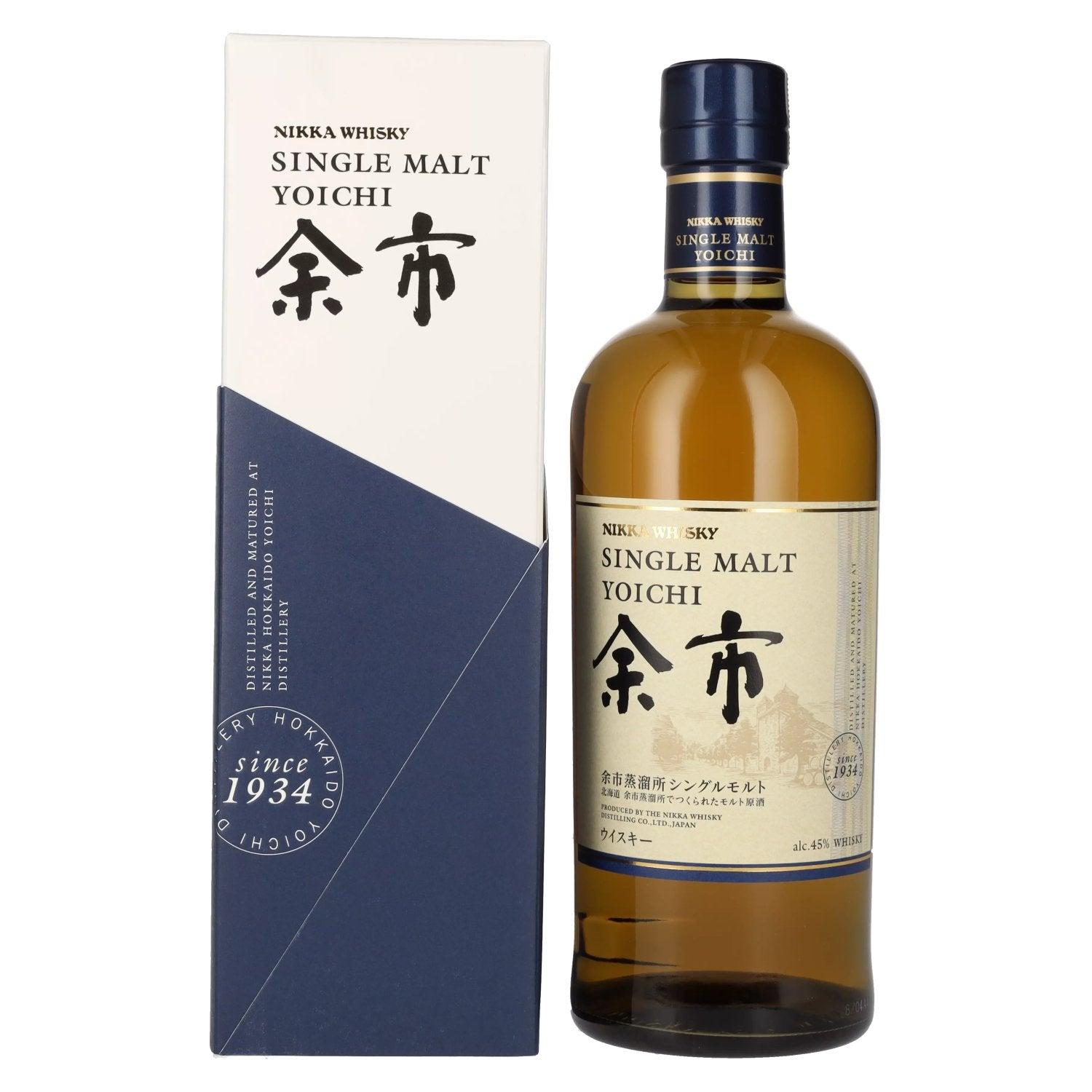 Nikka Yoichi Single Malt 45% 0.7L GB