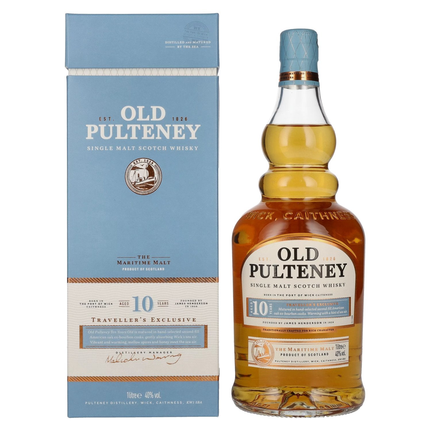 Old Pulteney 10Y 40% 1L GB
