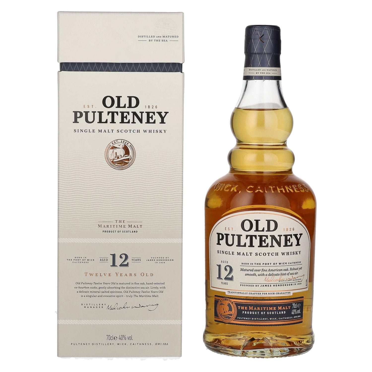 Old Pulteney 12Y 40% 0.7L GB