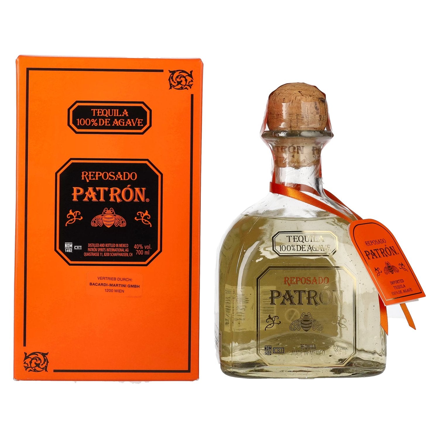 Patron Reposado 40% 0.7L GB