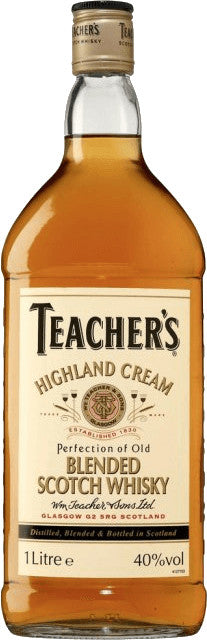Teacher's Highland Cream 40% 1L