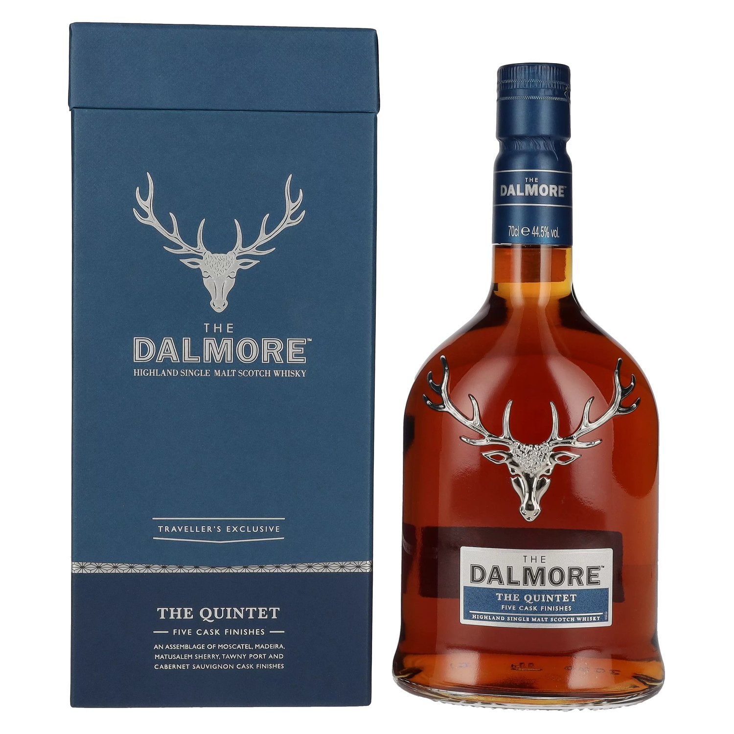 The Dalmore Quintet 44.5% 0.7L GB