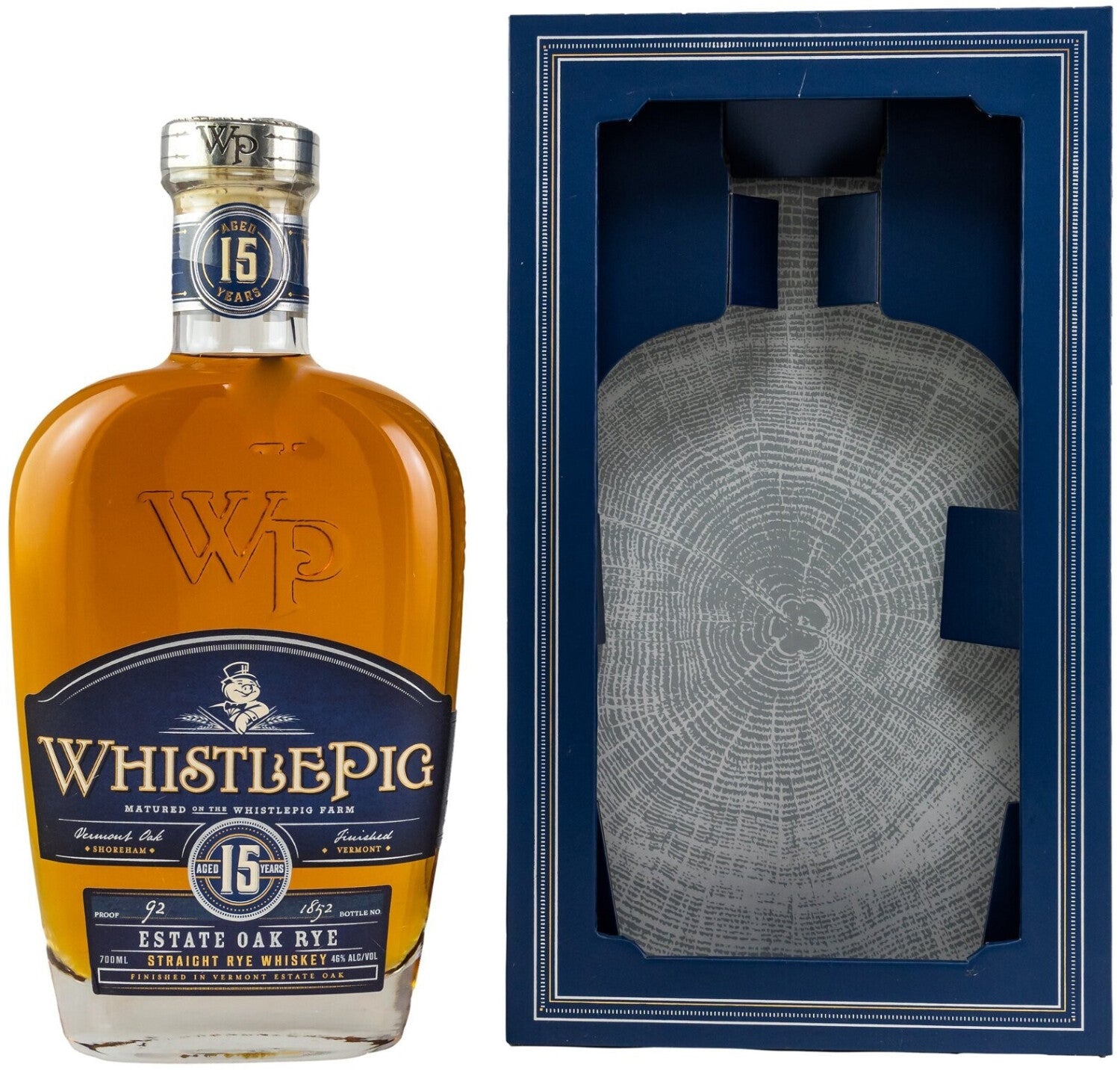 WhistlePig 15Y 46% 0.7L GB
