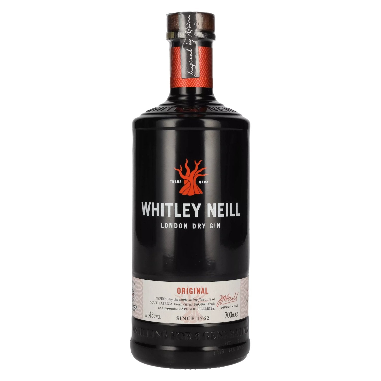 Whitley Neill Handcrafted Dry 43% 0.7L