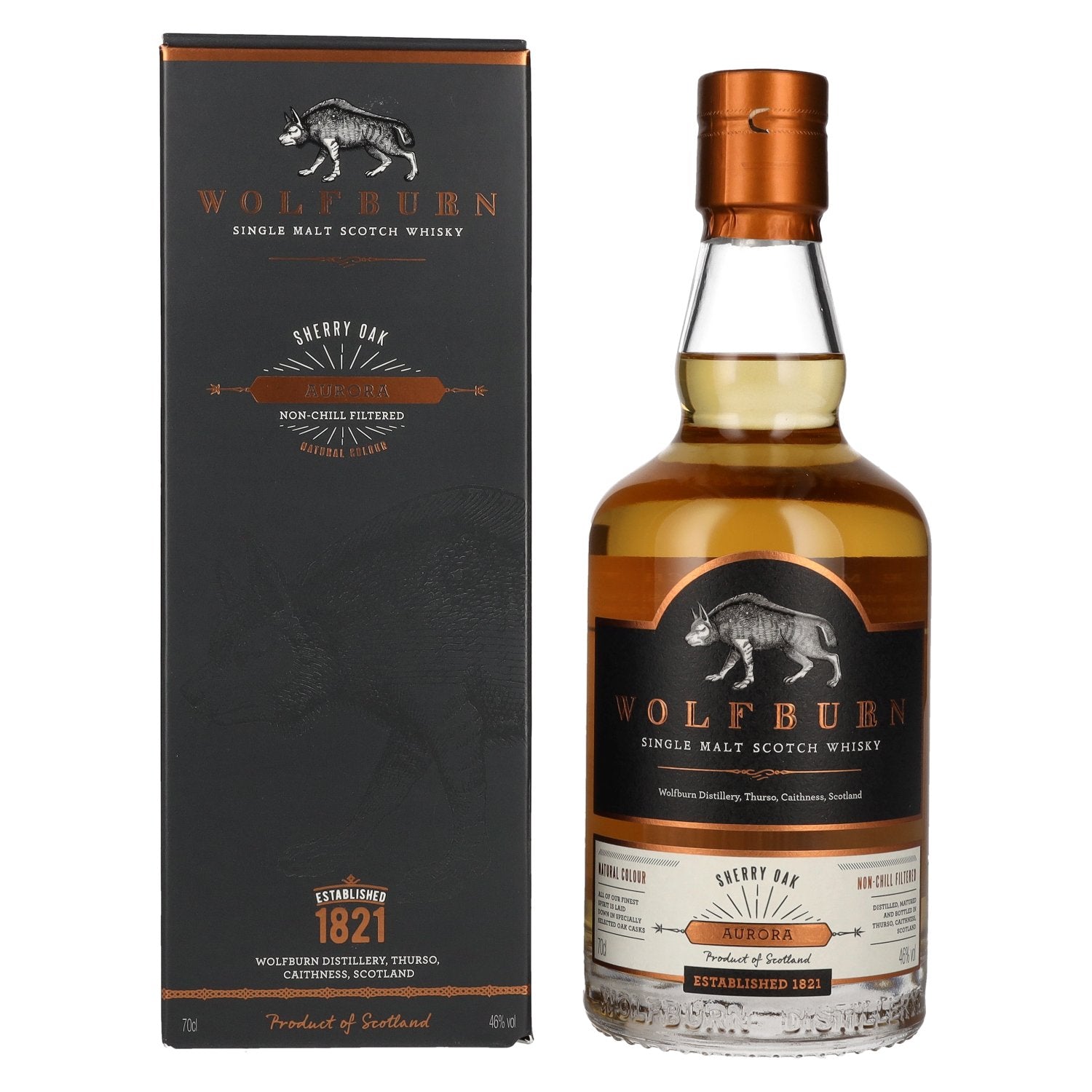 Wolfburn Aurora 46% 0.7L GB